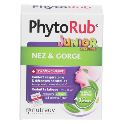 PhytoRub Junior & Adulte 10 sachets