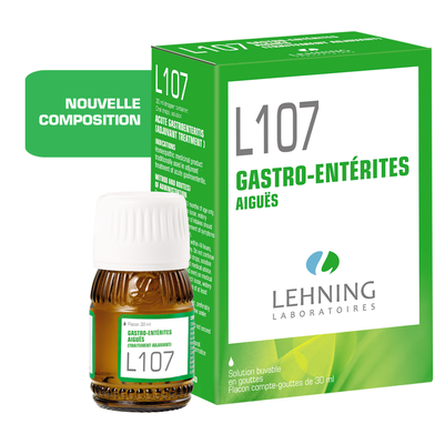 L107 Gastro-entérites aiguës LEHNING 30ml