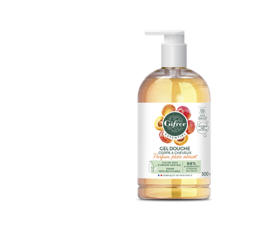 Image Gel douche (pêche-abricot) 500ml