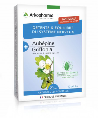 Image Arkocomplex Détente et Equilibre - Aubépine + Griffonia