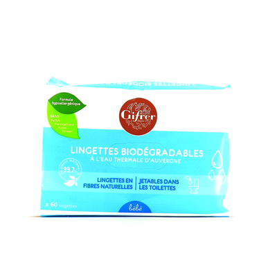 Image GIFRER Lingettes Biodégradables -