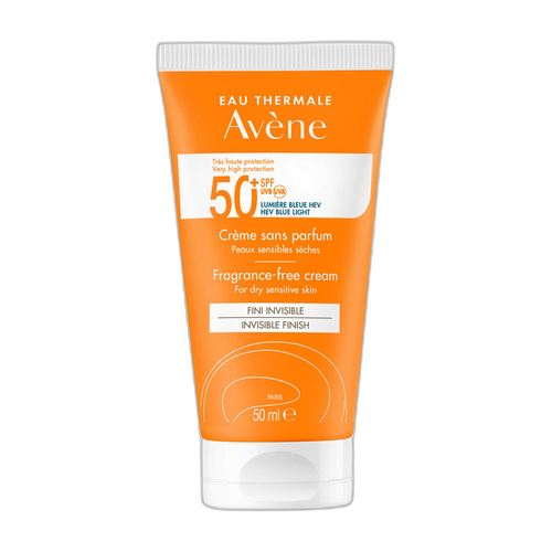 Image Avene Eau Thermale Avène - Crème sans parfum SPF 50+ 50 ml